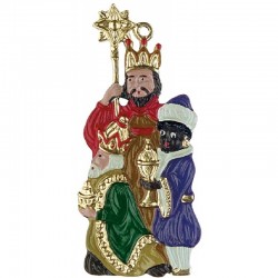 Three Kings Pewter Ornament