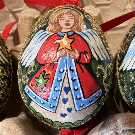 Eggshell Ornament Angel