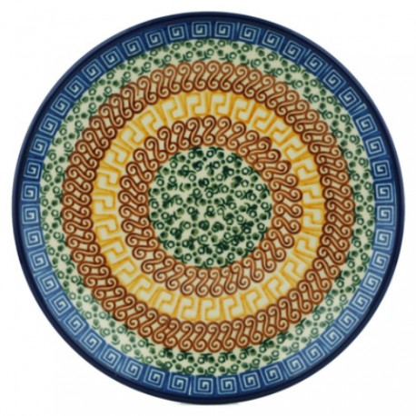 Polish Pottery Plate - 6" - Autumn