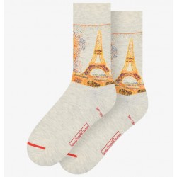 Georges Seurat's The Eiffel Tower Socks - Men