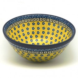 Polish Pottery Bowl - 8" - Sunburst