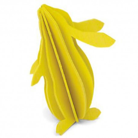 Wooden 3D Puzzle - Yellow Rabbit