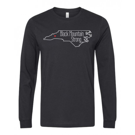 Black Mountain Strong Long-sleeved T-shirt