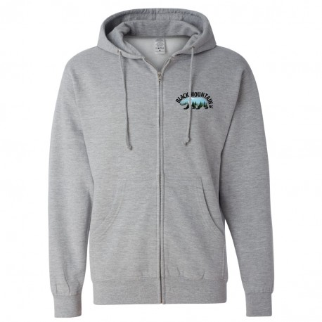 Black Mountain NC Bear Zip Hoodie