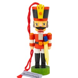 Nutcracker Wooden Ornament