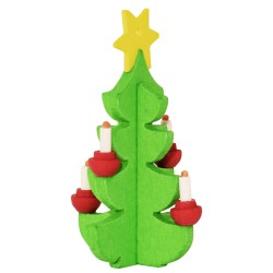 Christmas Tree Wooden Ornament