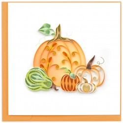 Quilling Card - Pumpkins