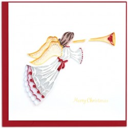 Quilling Card - Christmas Angel