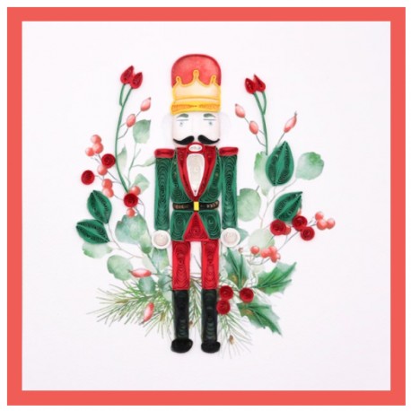 Quilling Card - Nutcracker