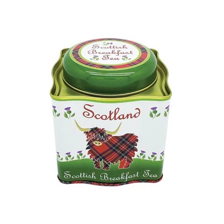 Scottish Breakfast Tea in Highland Cow Tin