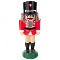 Red Soldier Nutcracker - 7" - Handmade in Germany