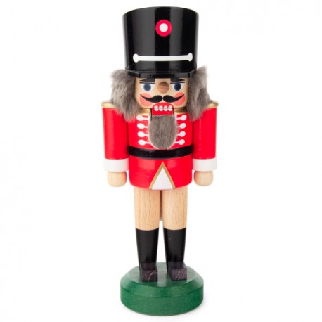 Red Soldier Nutcracker - 7" - Handmade in Germany