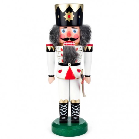 White King Nutcracker - 14" - Handmade in Germany