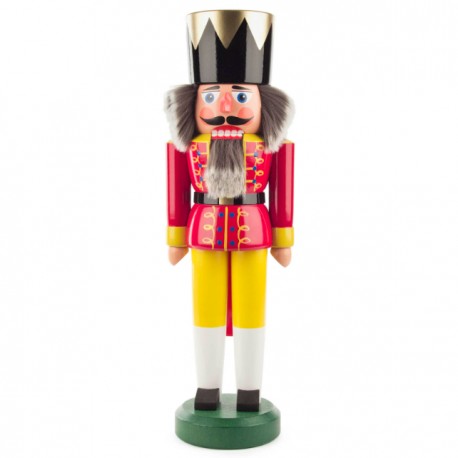 Red King Nutcracker - 15" - Handmade in Germany