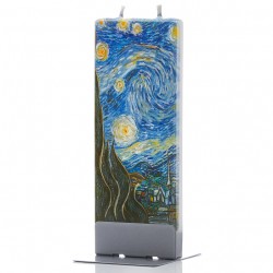 Flat Candle - Starry Night by Van Gogh