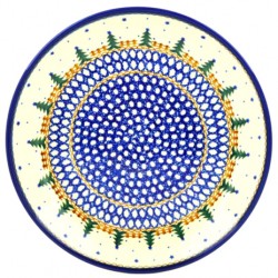 Polish Pottery Plate - 10" - Pines