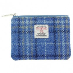 Harris Tweed Coin Purse - Blue