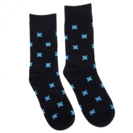 Scotland Flag Socks - Men