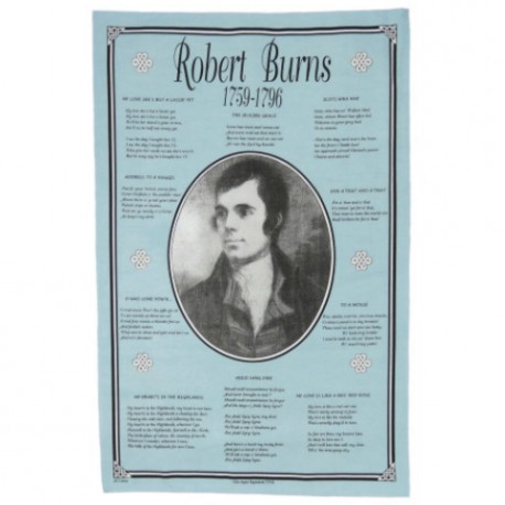 Robert Burns Tea Towel