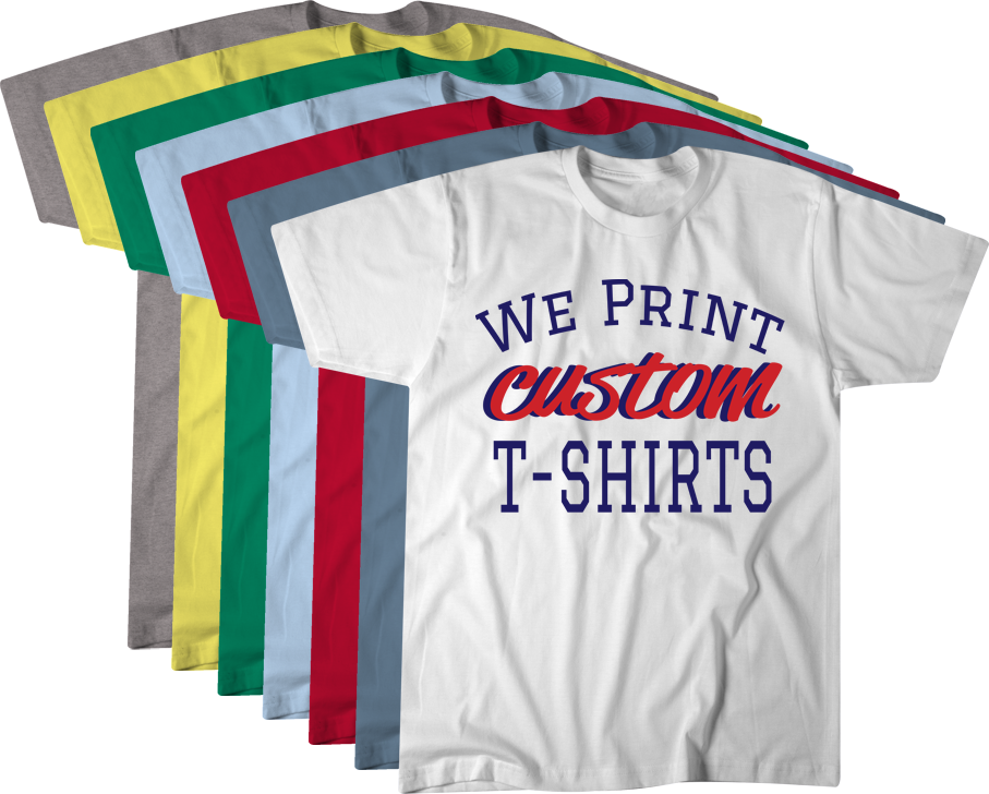 we print t shirts